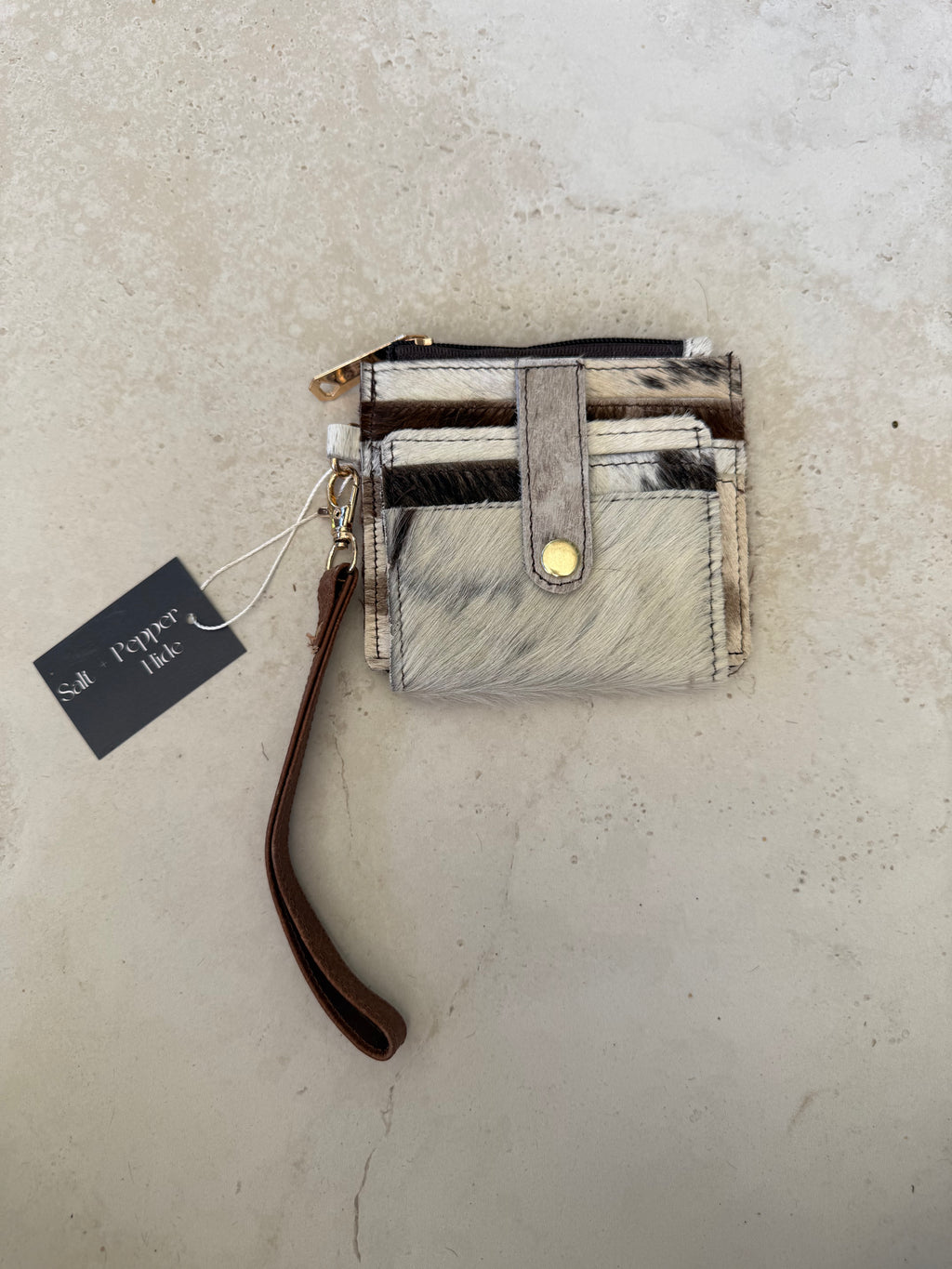 Cowhide Coin Purse 088