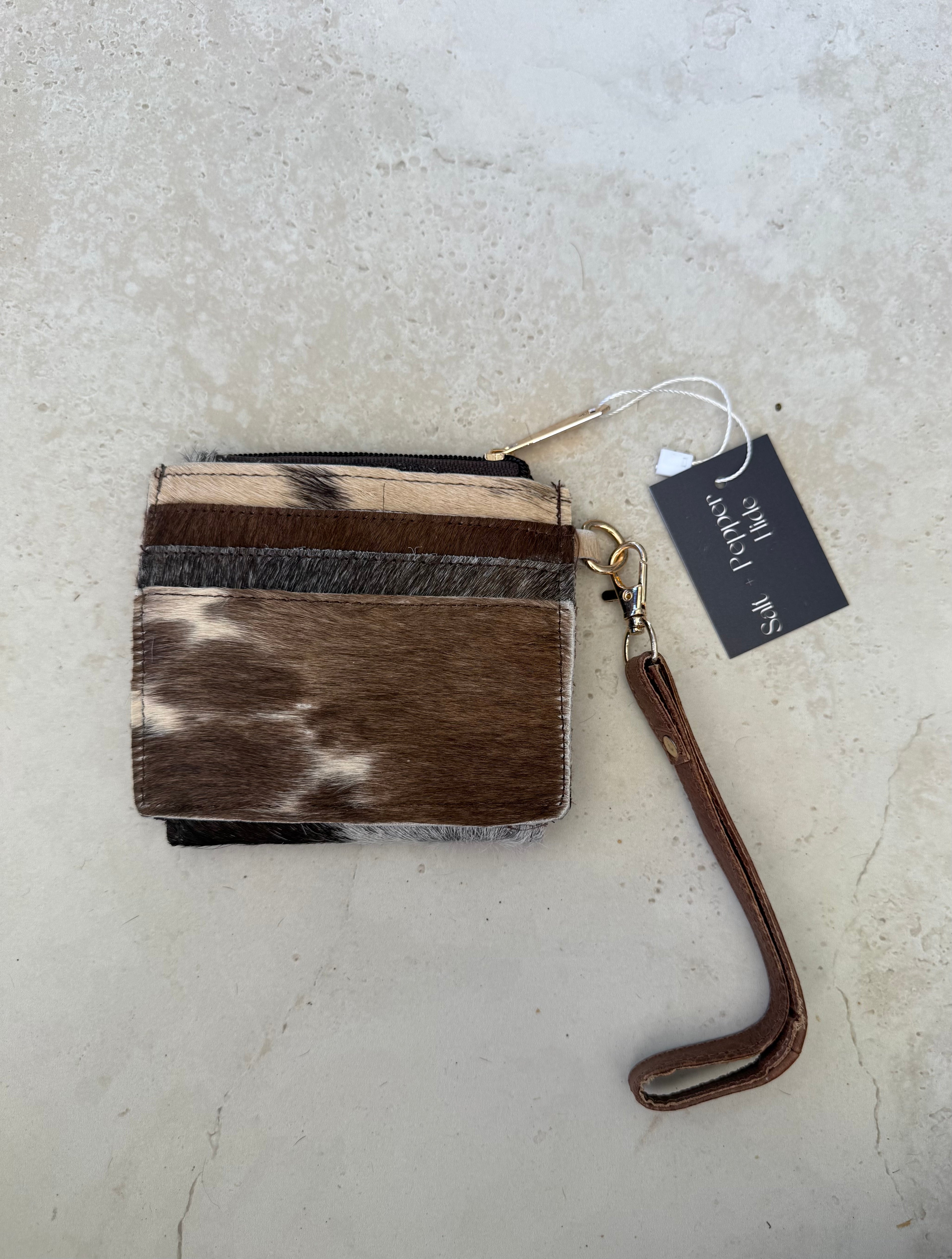 Cowhide Coin Purse 089