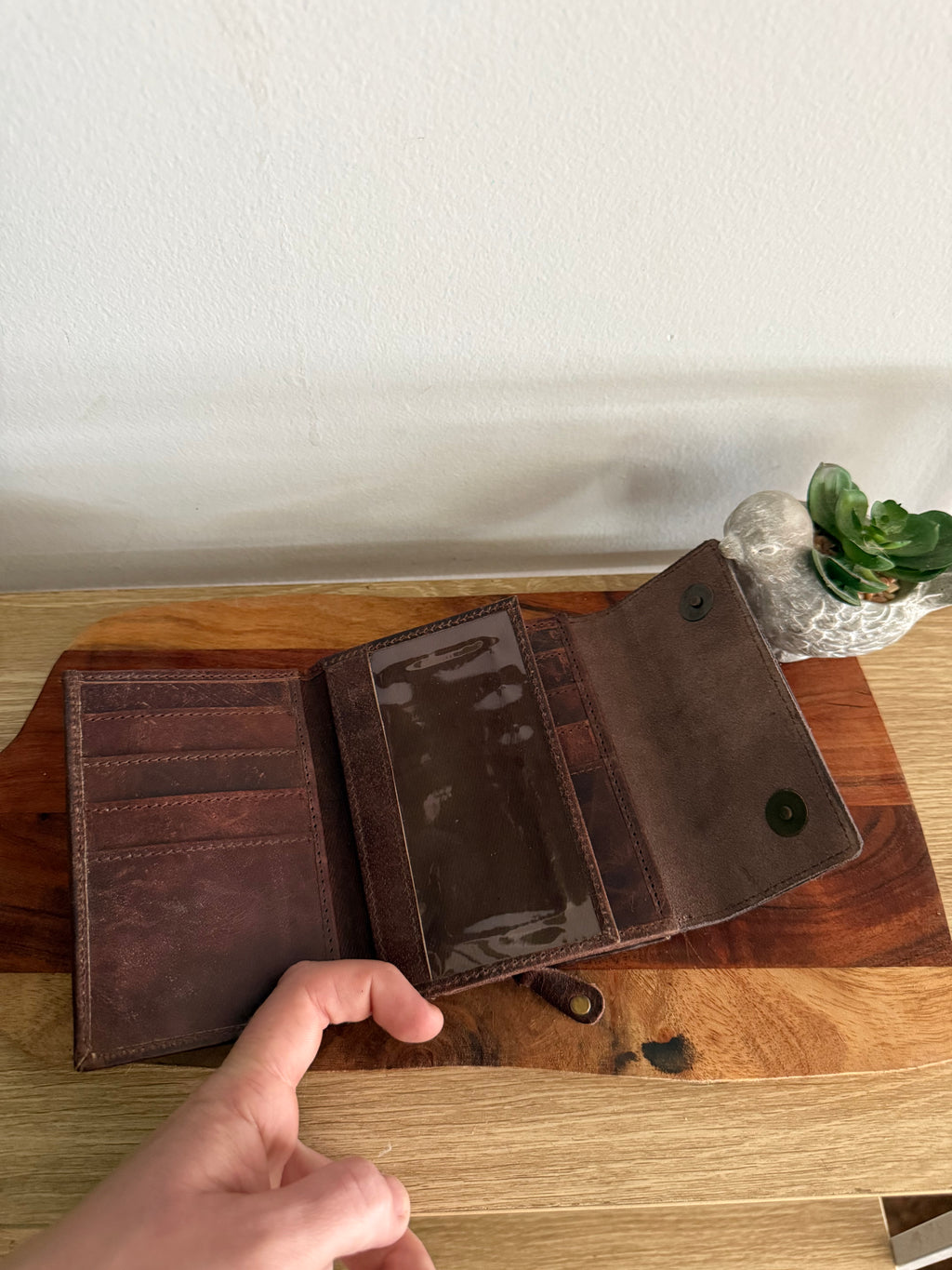 Small Leather Ladies Wallet