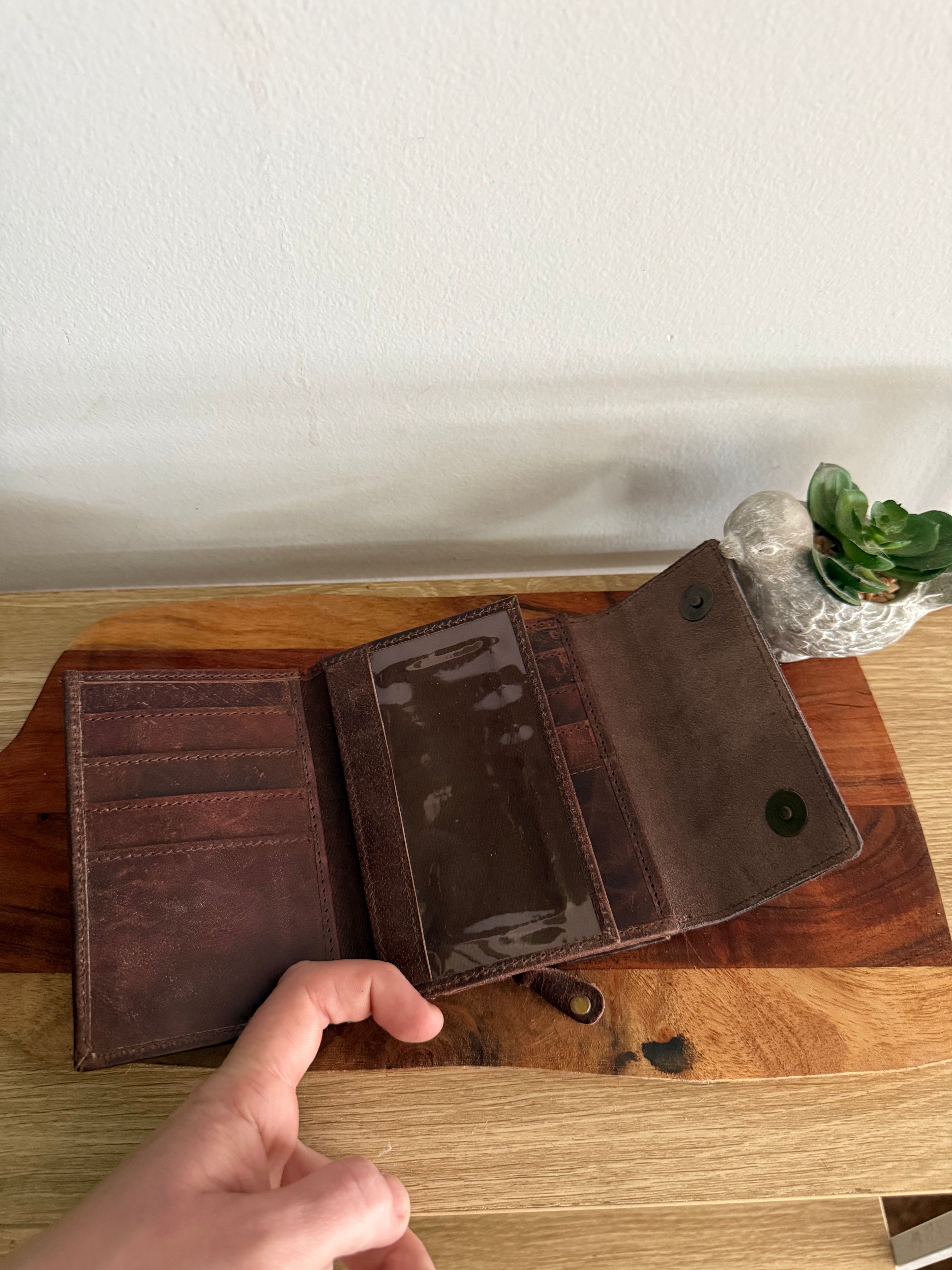 Small Leather Ladies Wallet
