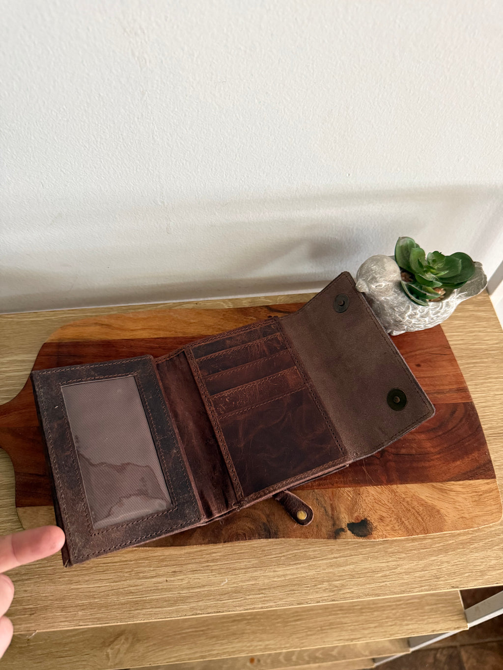Small Leather Ladies Wallet
