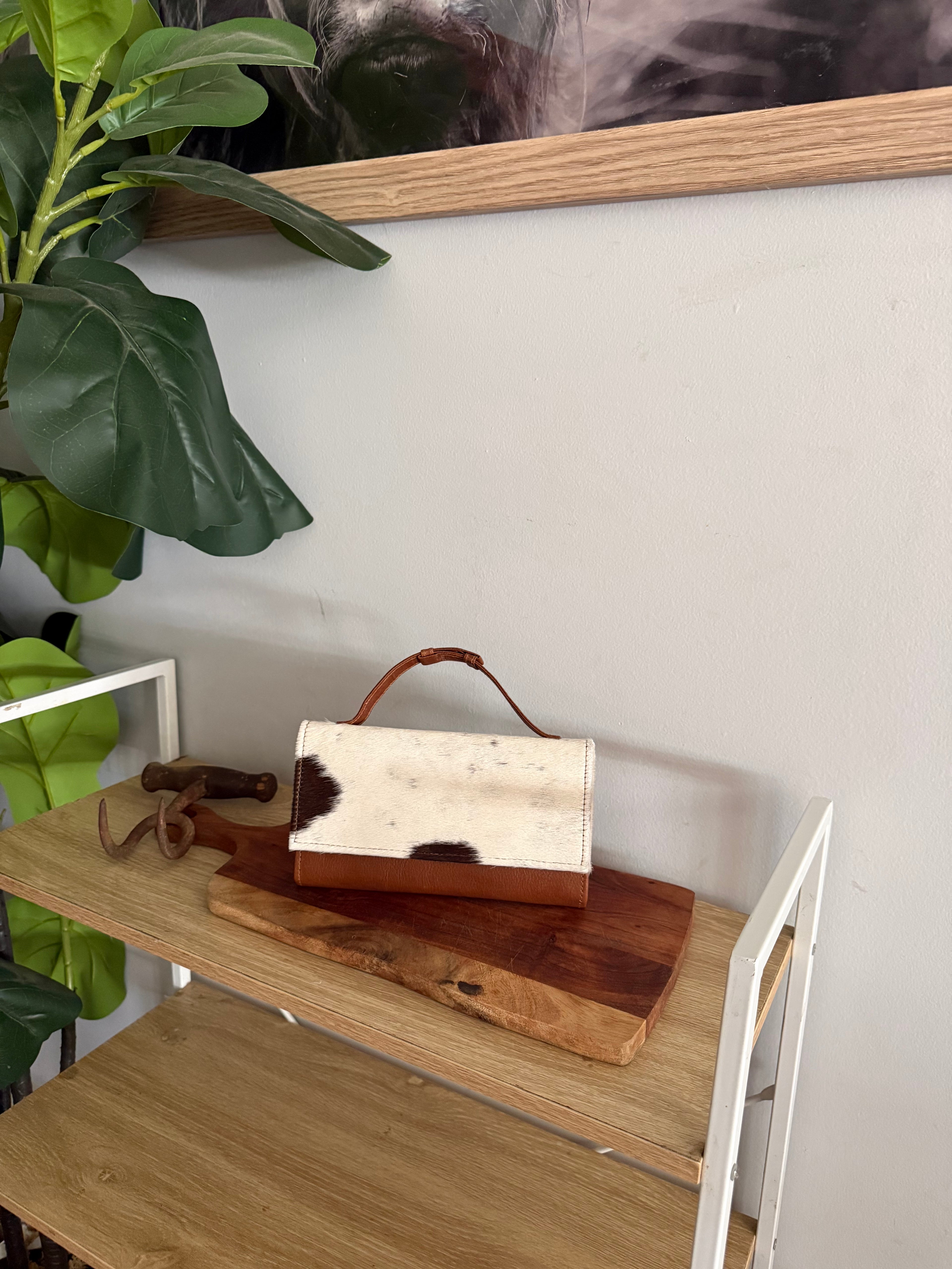 Cowhide Ladies Wallet