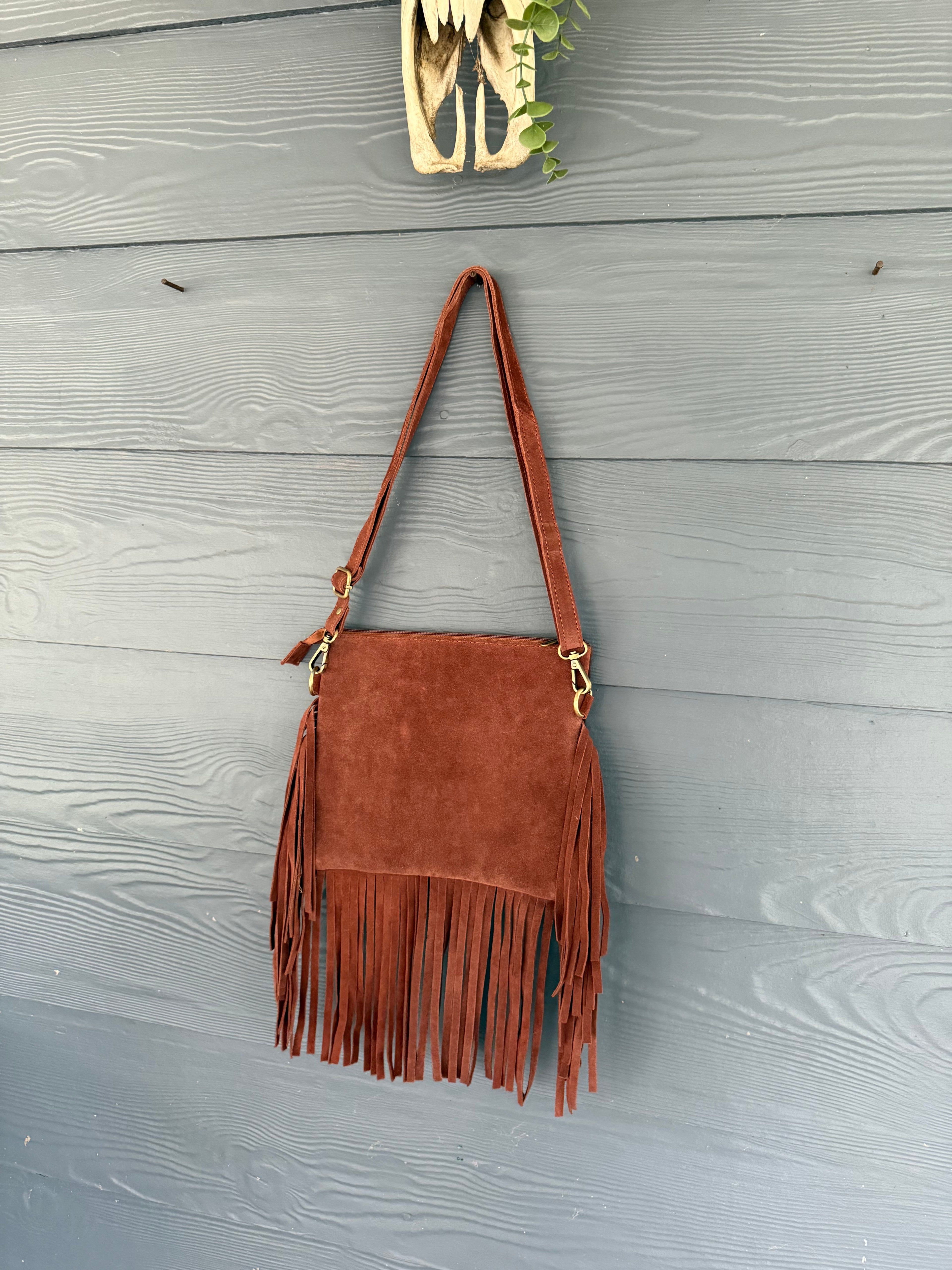Patchwork Cowhide CrossBody 048