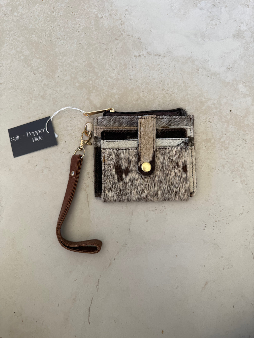 Cowhide Coin Purse 087