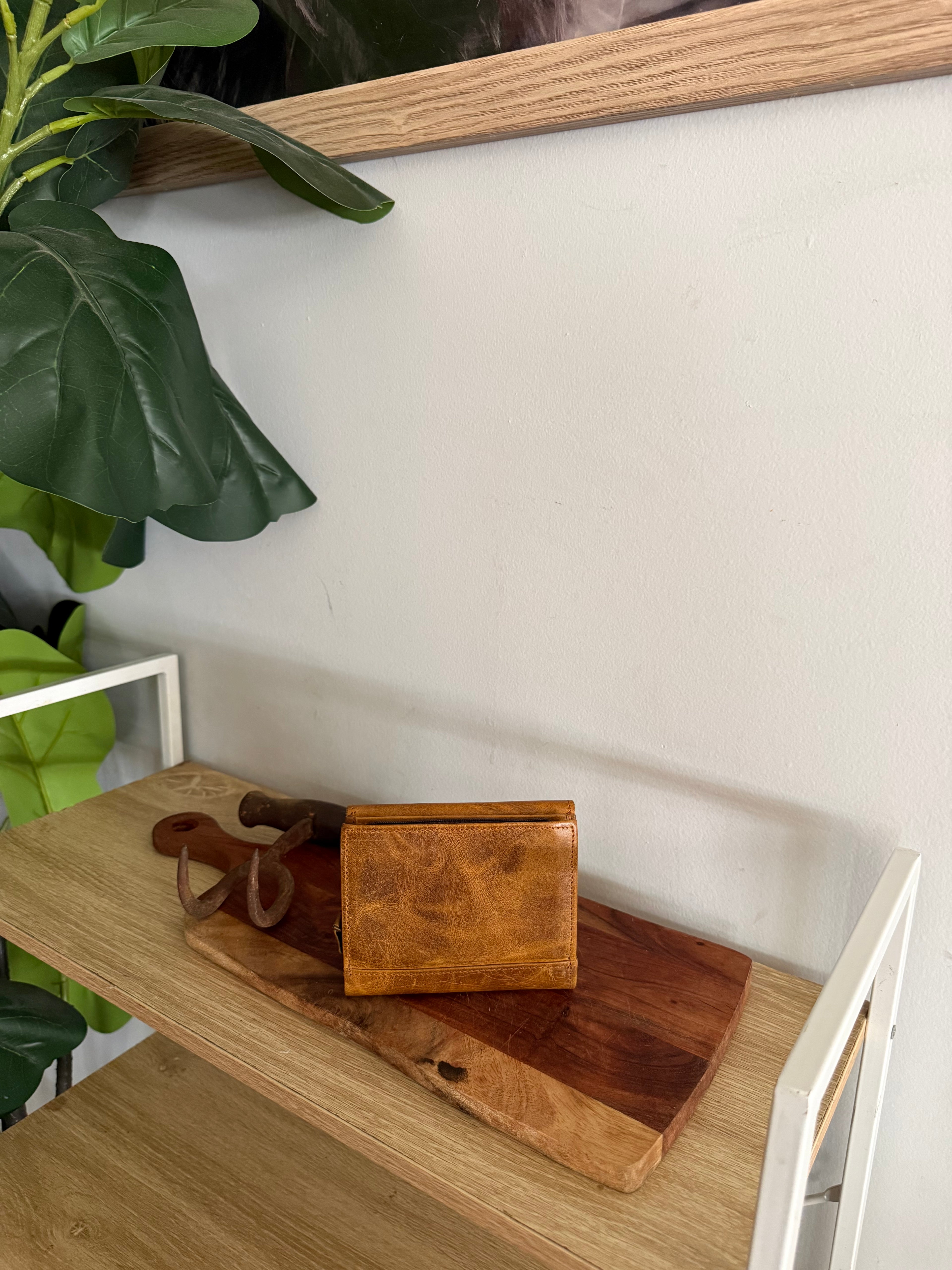 Small Leather Ladies Wallet