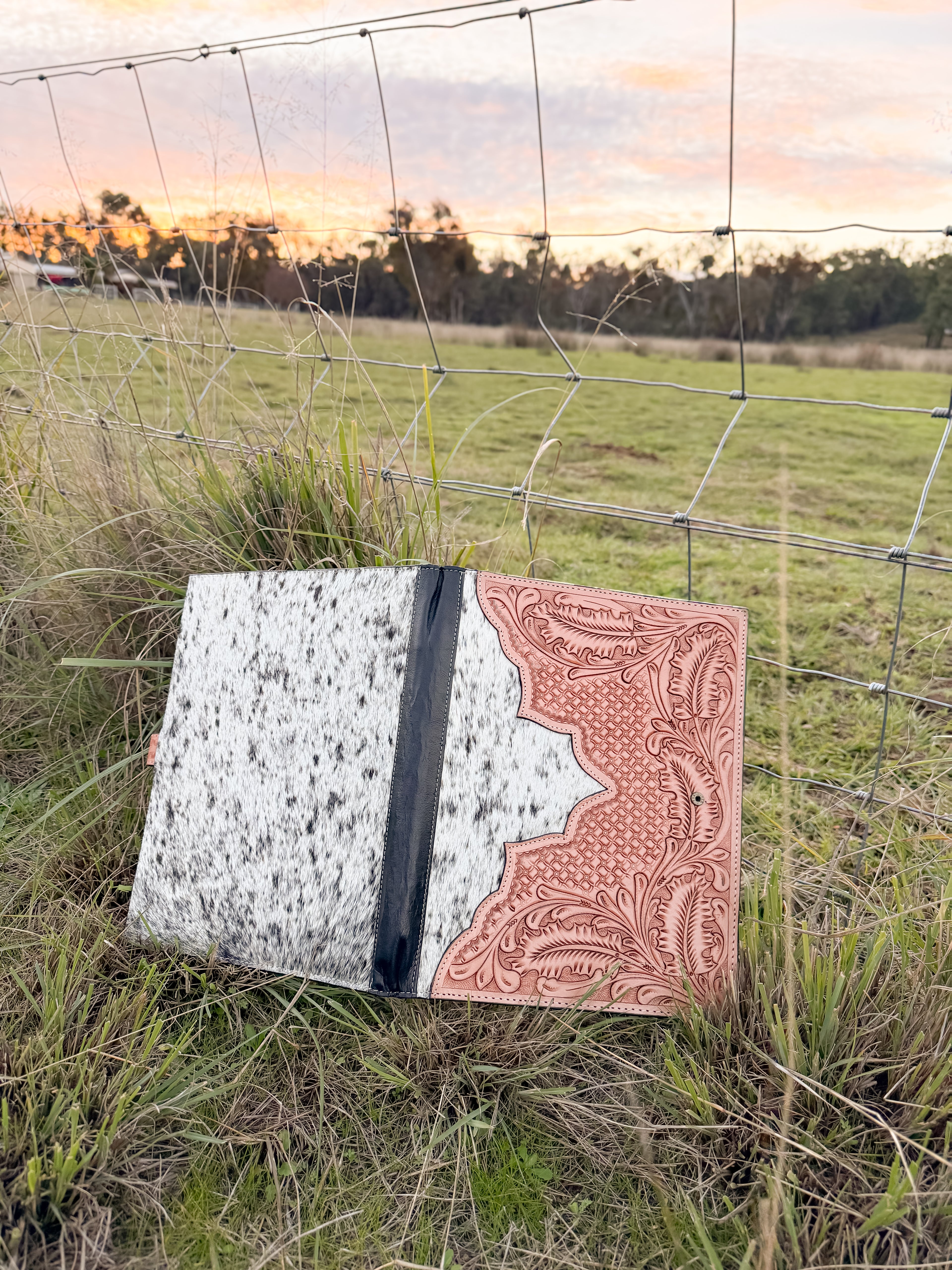 Tooled Portfolio Binder
