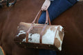 Small Cowhide Overnight Duffel 010