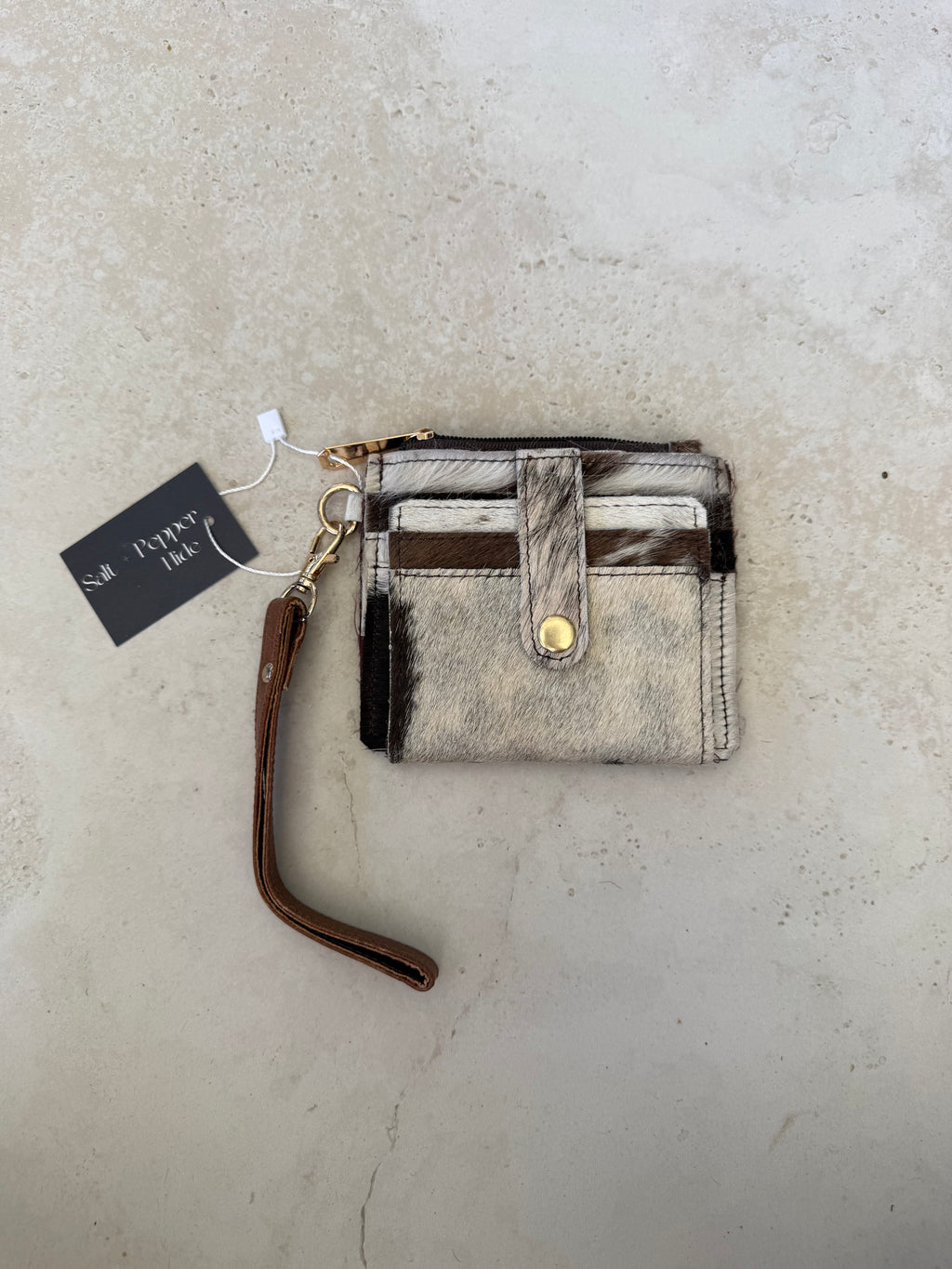 Cowhide Coin Purse 085
