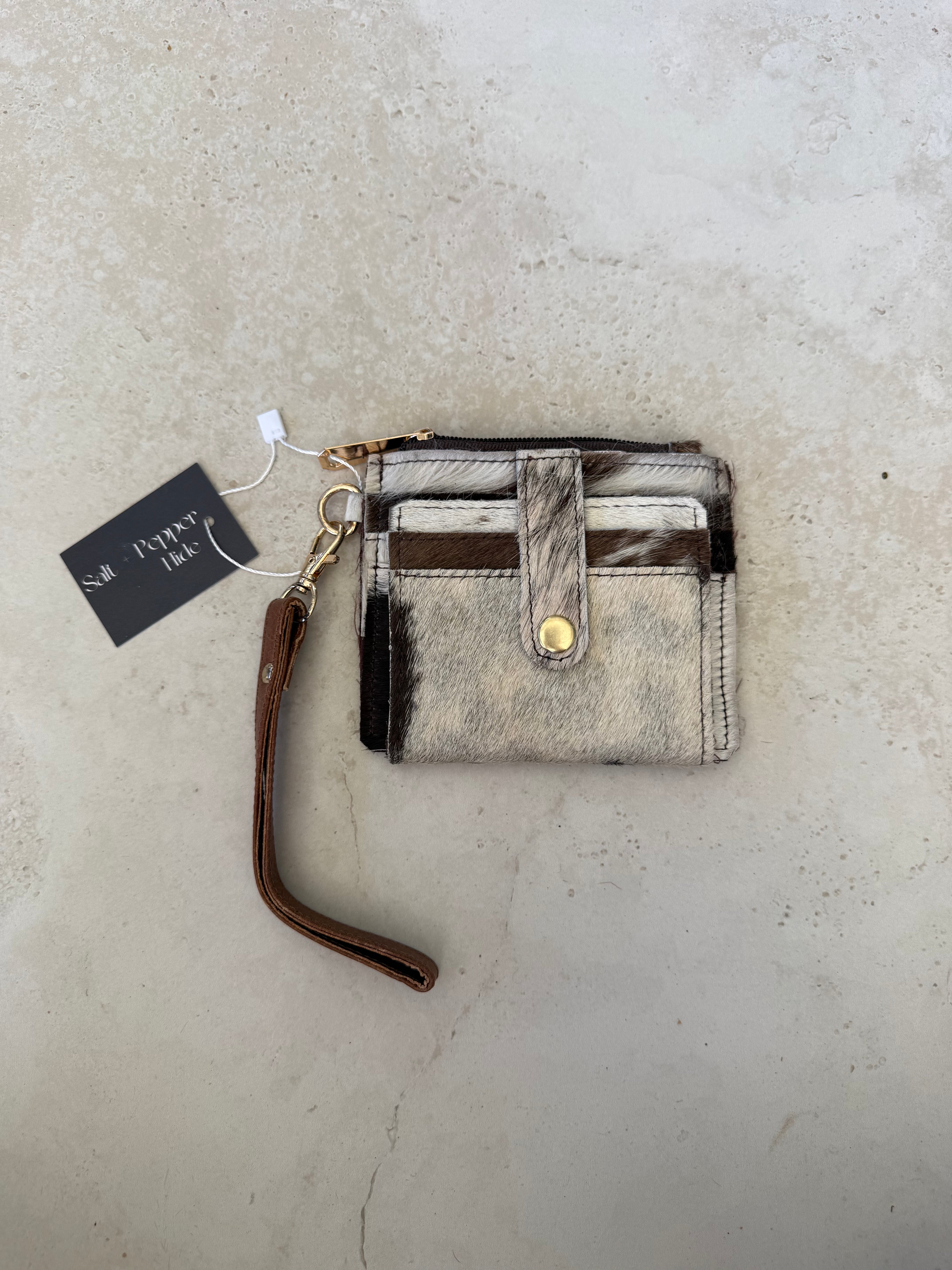 Cowhide Coin Purse 085