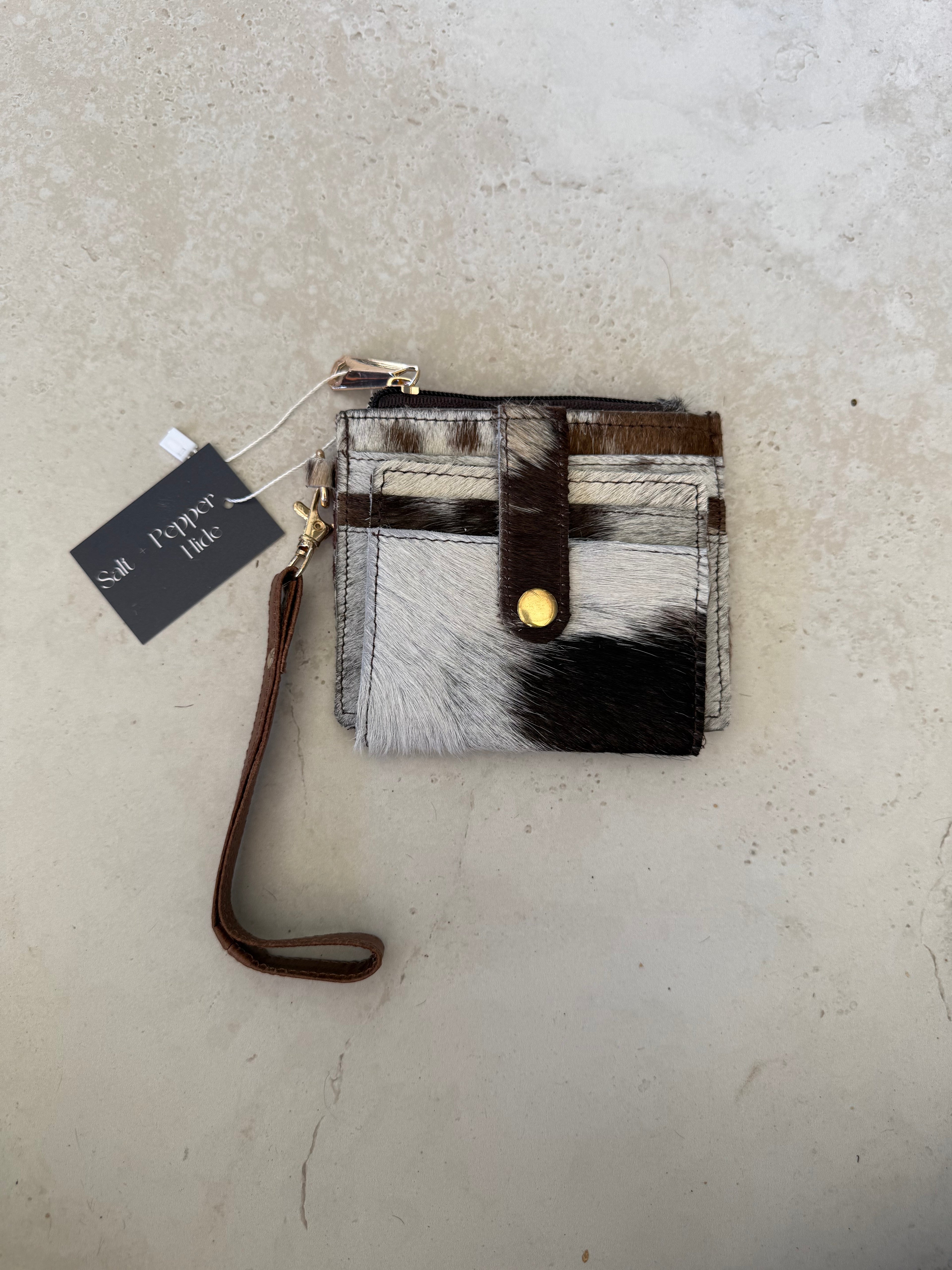 Cowhide Coin Purse 089