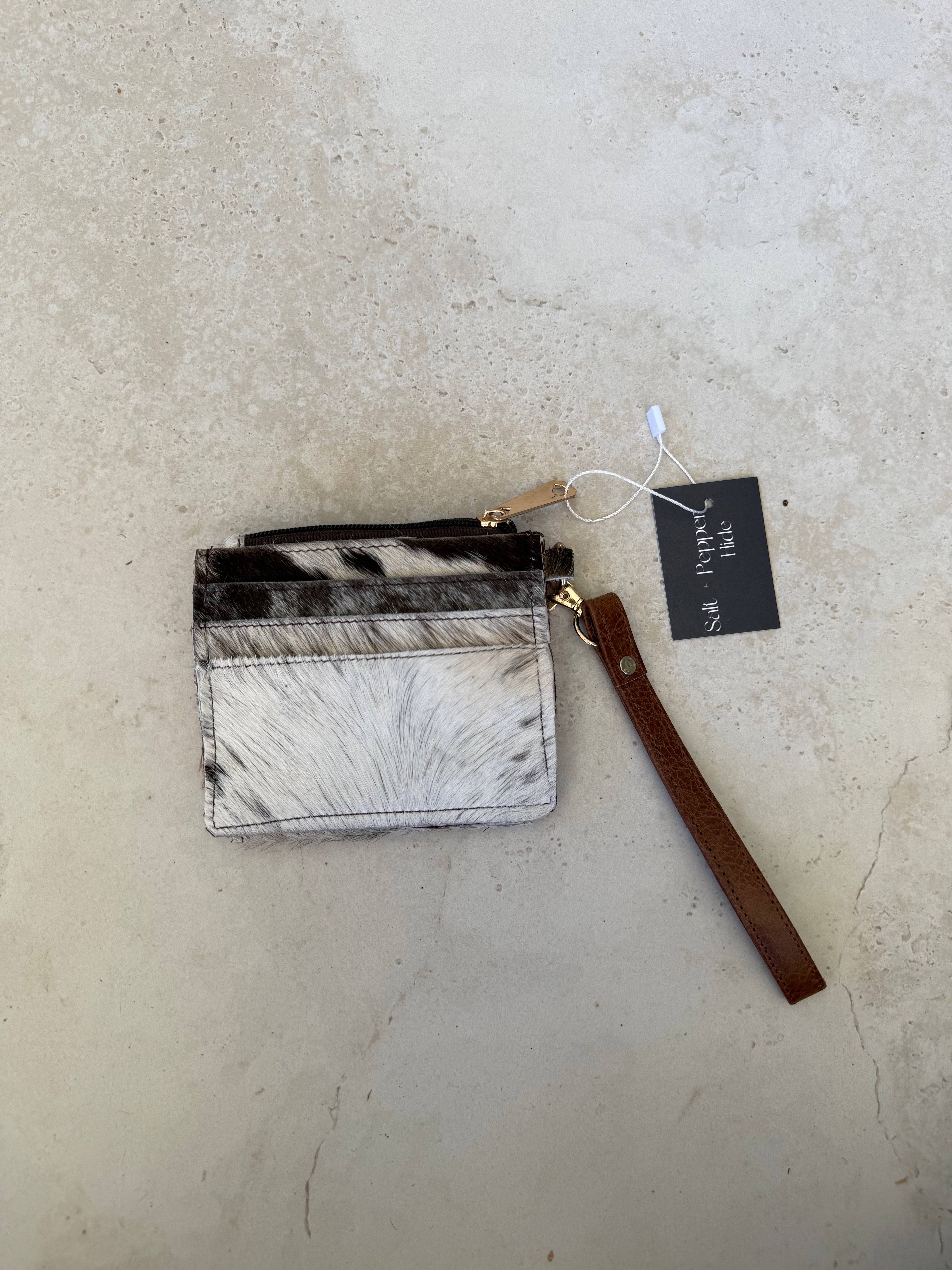 Cowhide Coin Purse 084