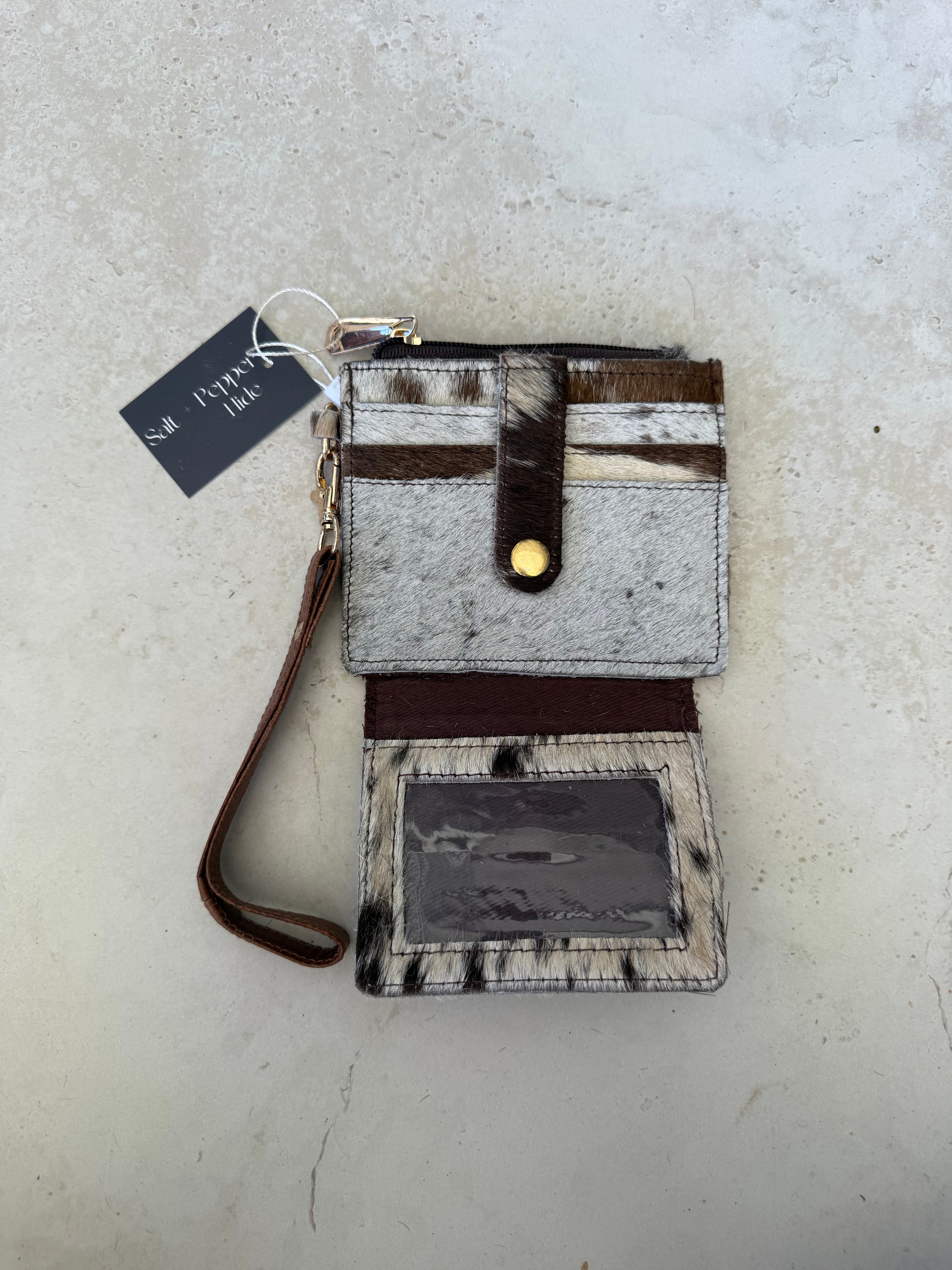 Cowhide Coin Purse 089