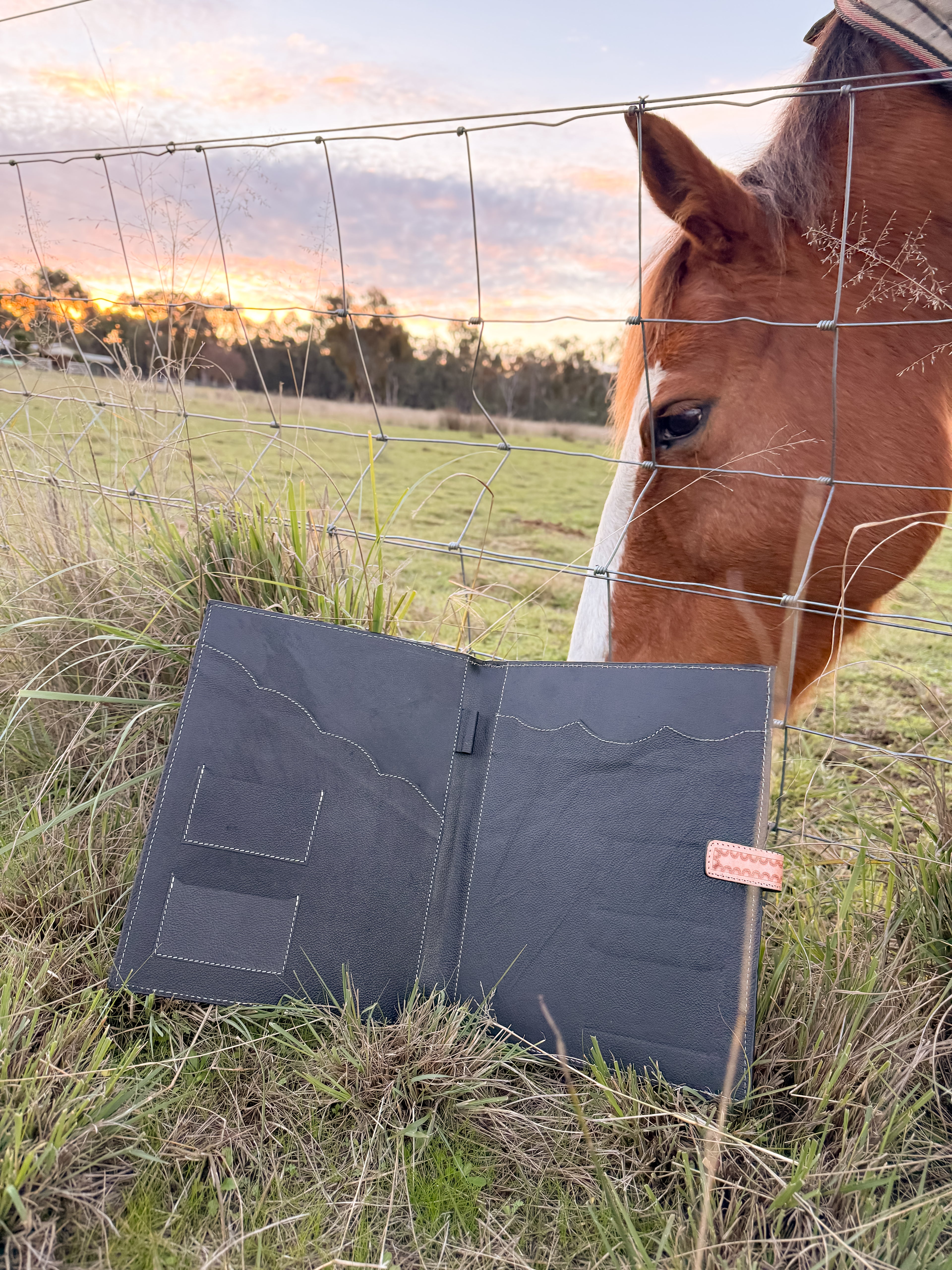 Tooled Portfolio Binder