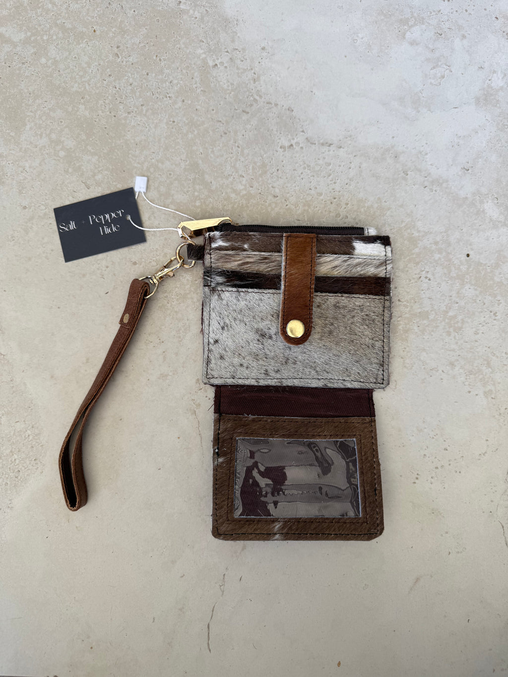 Cowhide Coin Purse 084